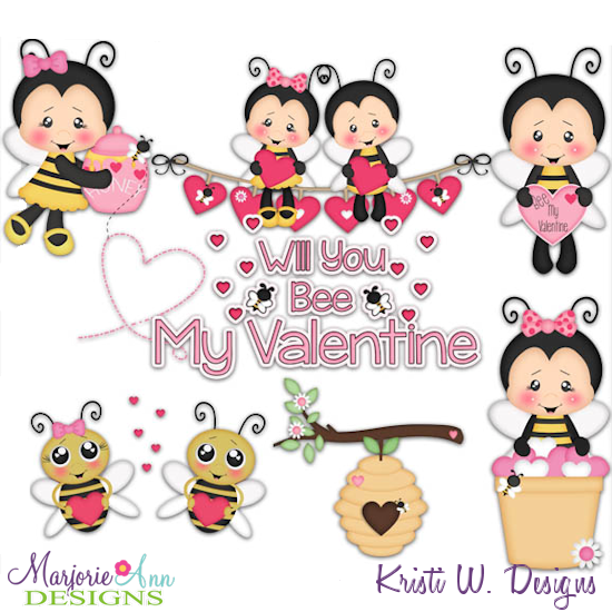 Will You Bee Mine SVG Cutting Files Includes Clipart - Click Image to Close